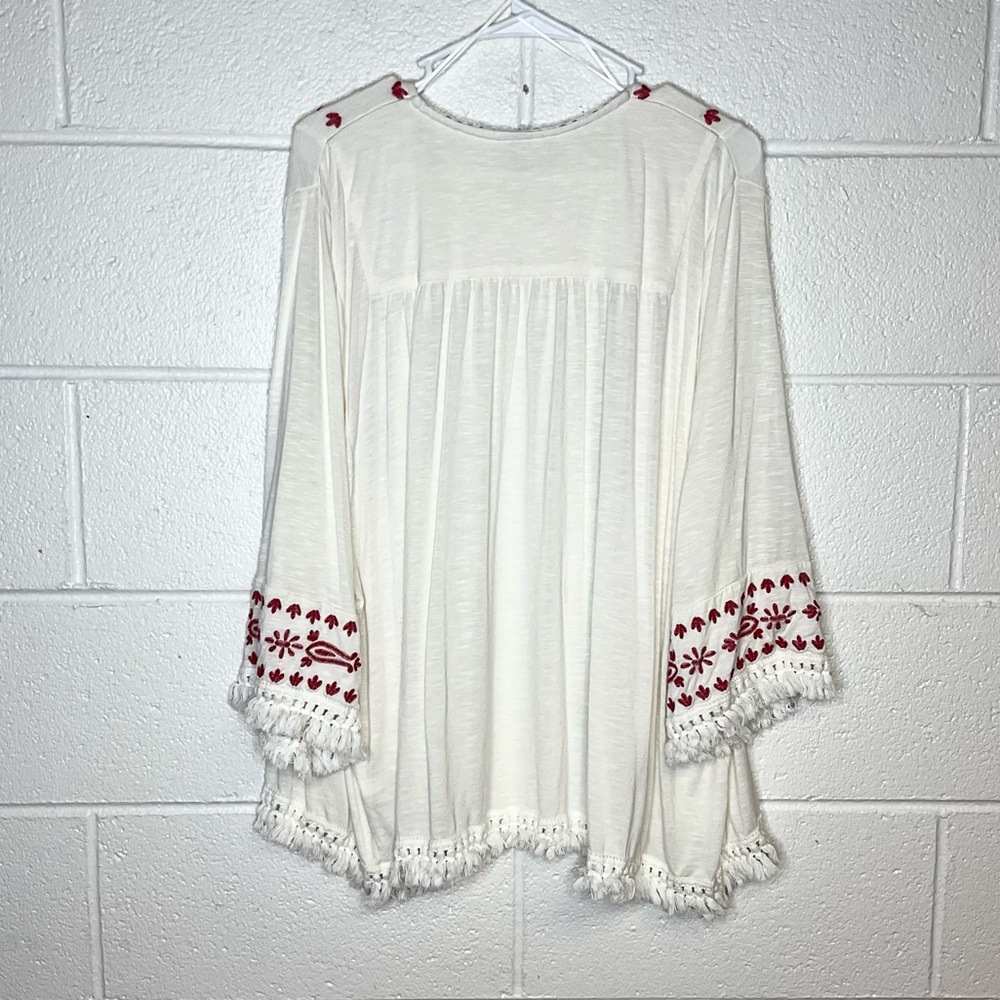 < Knox Rose Boho Embroidered Cardigan Size Medium > - Picture 4 of 4